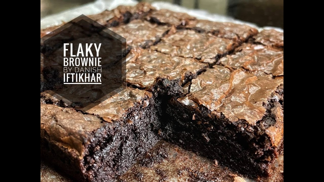 Flaky brownie by Danish Iftikhar