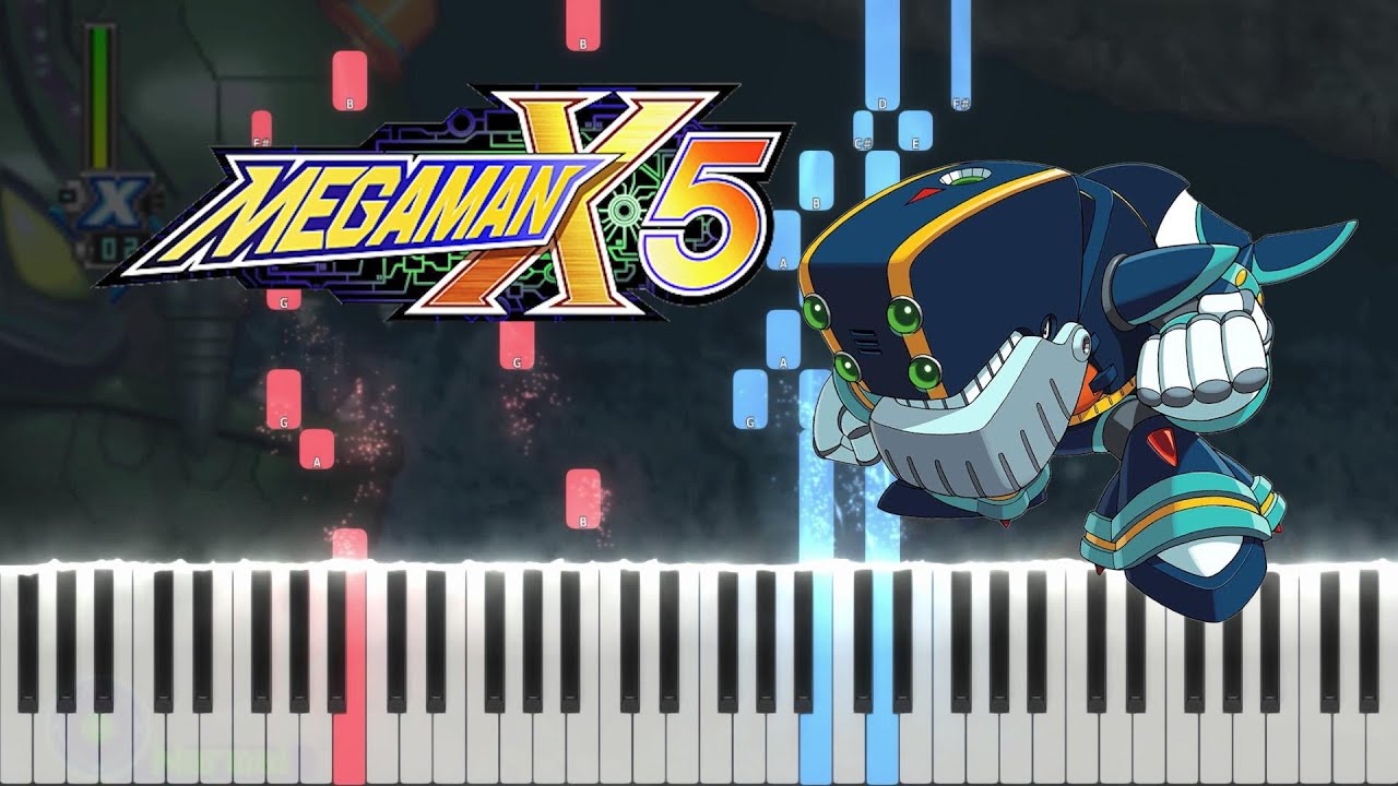 Mega Man X5 - Duff McWhalen Stage [Deep-Sea Submarine] (Piano Tutorial by Javin Tham)