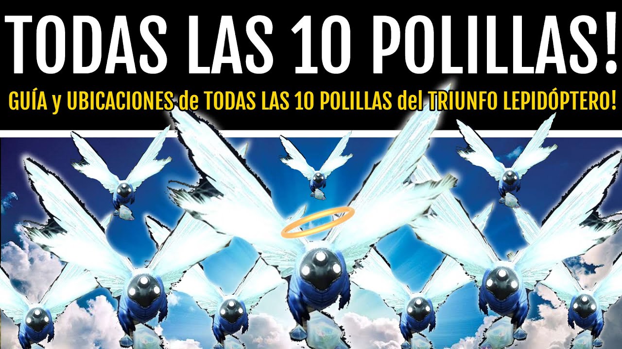 Todas las 10 Polillas! - GUÍA y UBICACIONES! (Triunfo: Lepidóptero) | Destiny 2