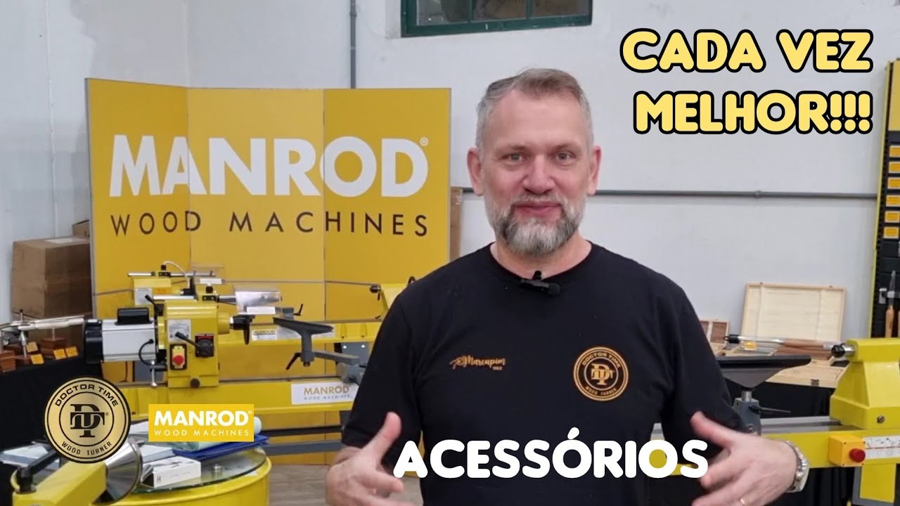 Manrod - A maior e melhor linha de acessórios e ferramentas para a Tornearia de Madeira