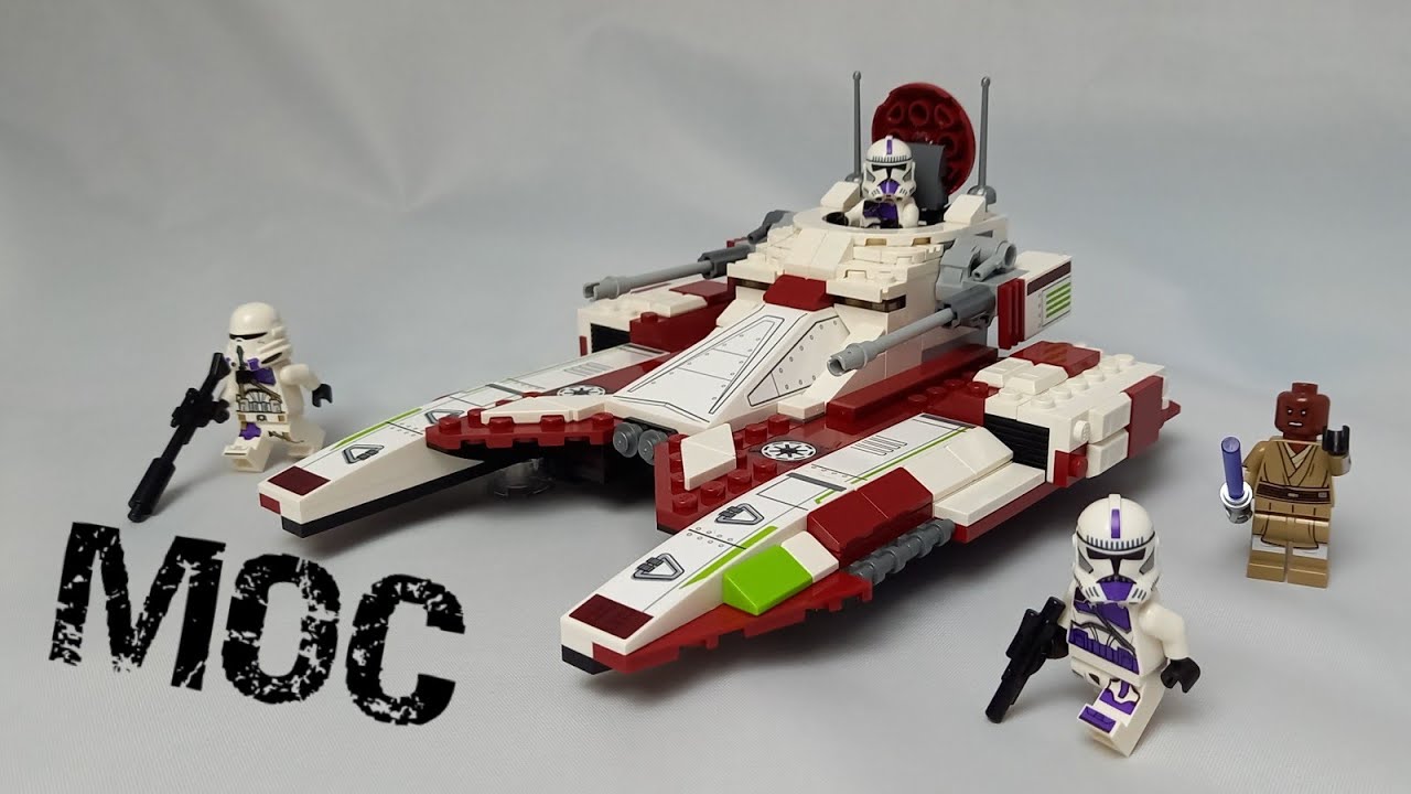 LEGO Star Wars 75342 Republic Fighter Tank||Czołg Bojowy Republiki||Modyfikacje zestawu