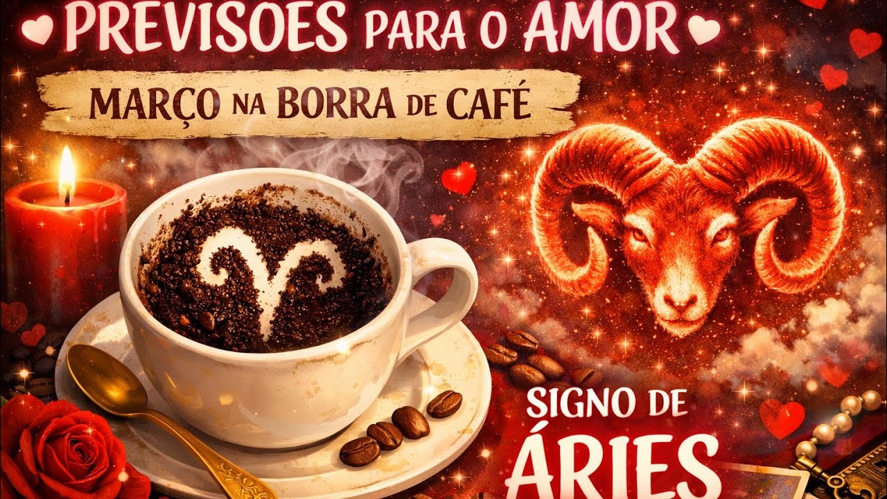 Áries A Borra de café revela algo surpreendente  no Amor em março