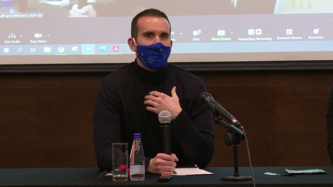 Blockchain meetup: Govor Ministra Milojka Spajica