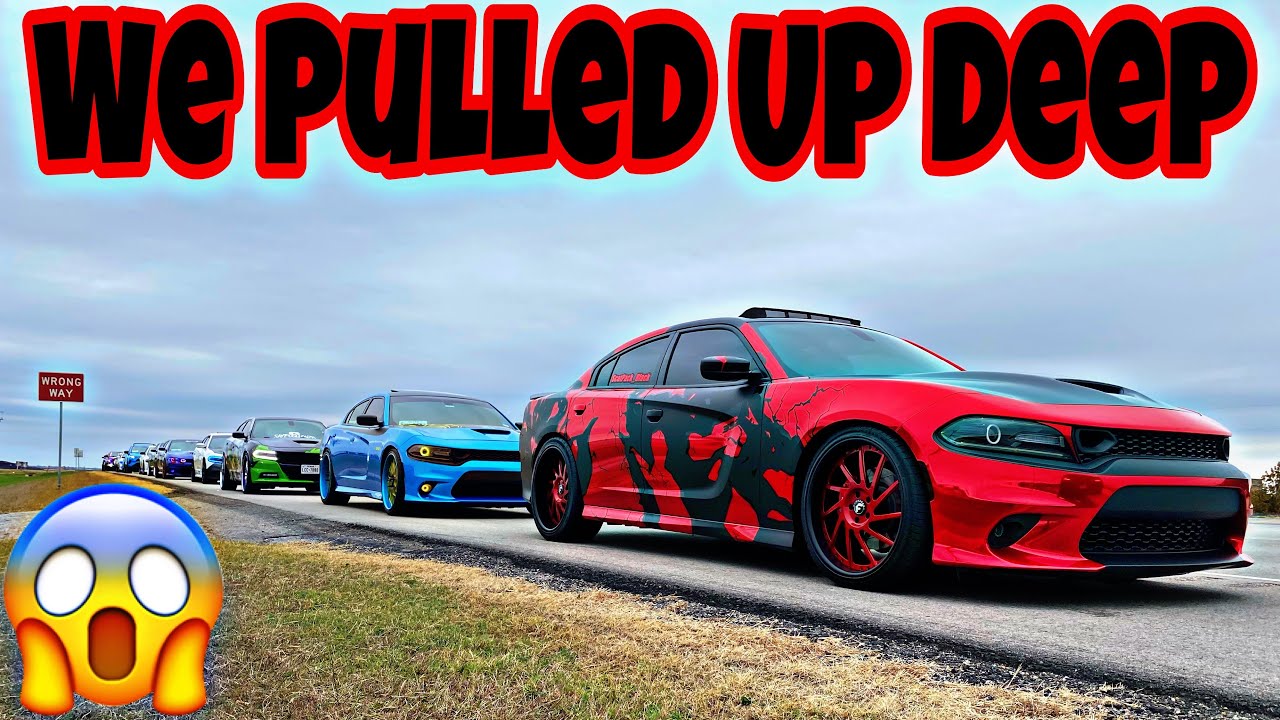 We Pulled Up To Race Wars 2020 Deep A Whole Lot Of Dodge Chargers