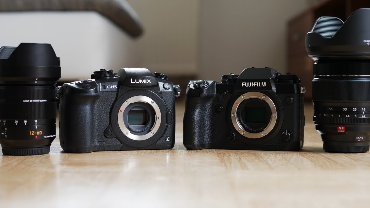 Fujifilm XH1 vs Lumix GH5 COMPARISON | Review