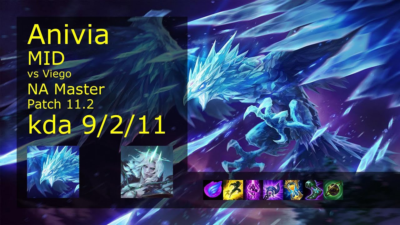 Anivia Mid vs Viego - NA Master 9/2/11 Patch 11.2 Gameplay