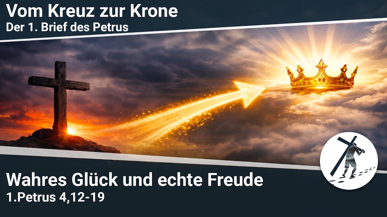Wahres Gl&uuml;ck und echte Freude  - 1.Petrus 4,12-19 I Martin Vedder