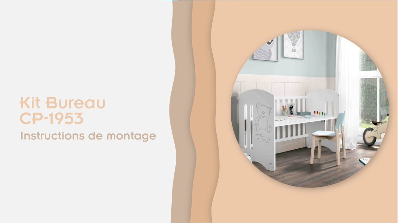 Du berceau au bureau: Comment monter le Kit Desk Simple CP-1953 de Micuna ?