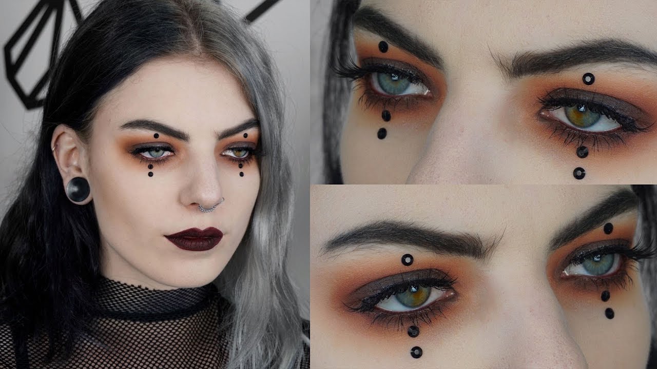 DARK EVERYDAY GRUNGE MAKE-UP | tutorial