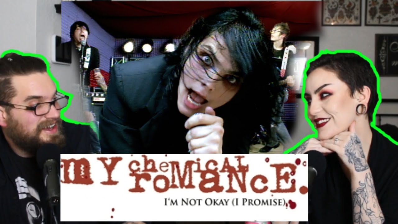 Reacting to MY CHEMICAL ROMANCE - I'm Not Okay | Gerard Way is an EMO ICON !