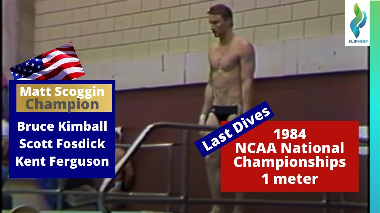 1984  Men 1 meter springboard diving NCAA Diving Championships Cleveland State University
