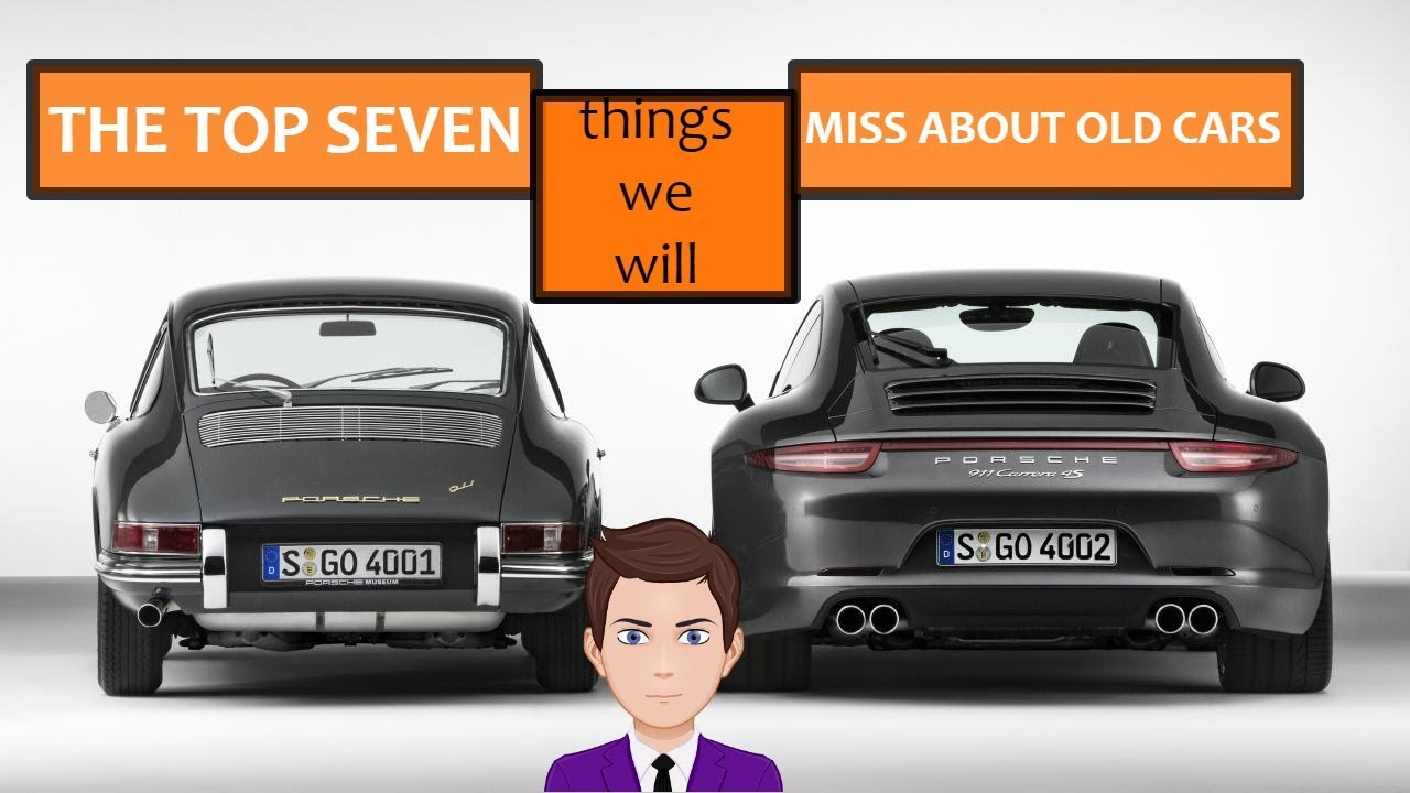 7 Things we will Miss about Old Cars