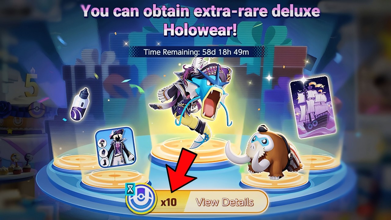 All FREE Rewards you can get with 100 Anniversary Balls Prize Machine - Pok&eacute;mon Unite