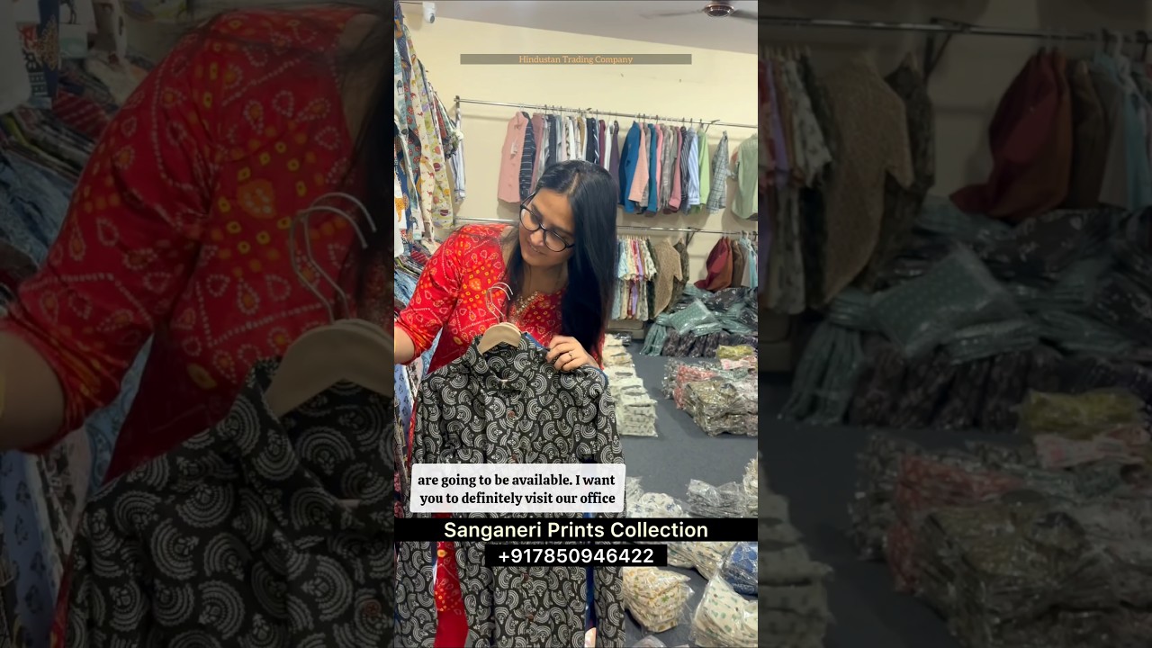 Sanganeri Prints Export Quality Collection | 100% Cotton Material | Jaipur Shirt Manufacturing |