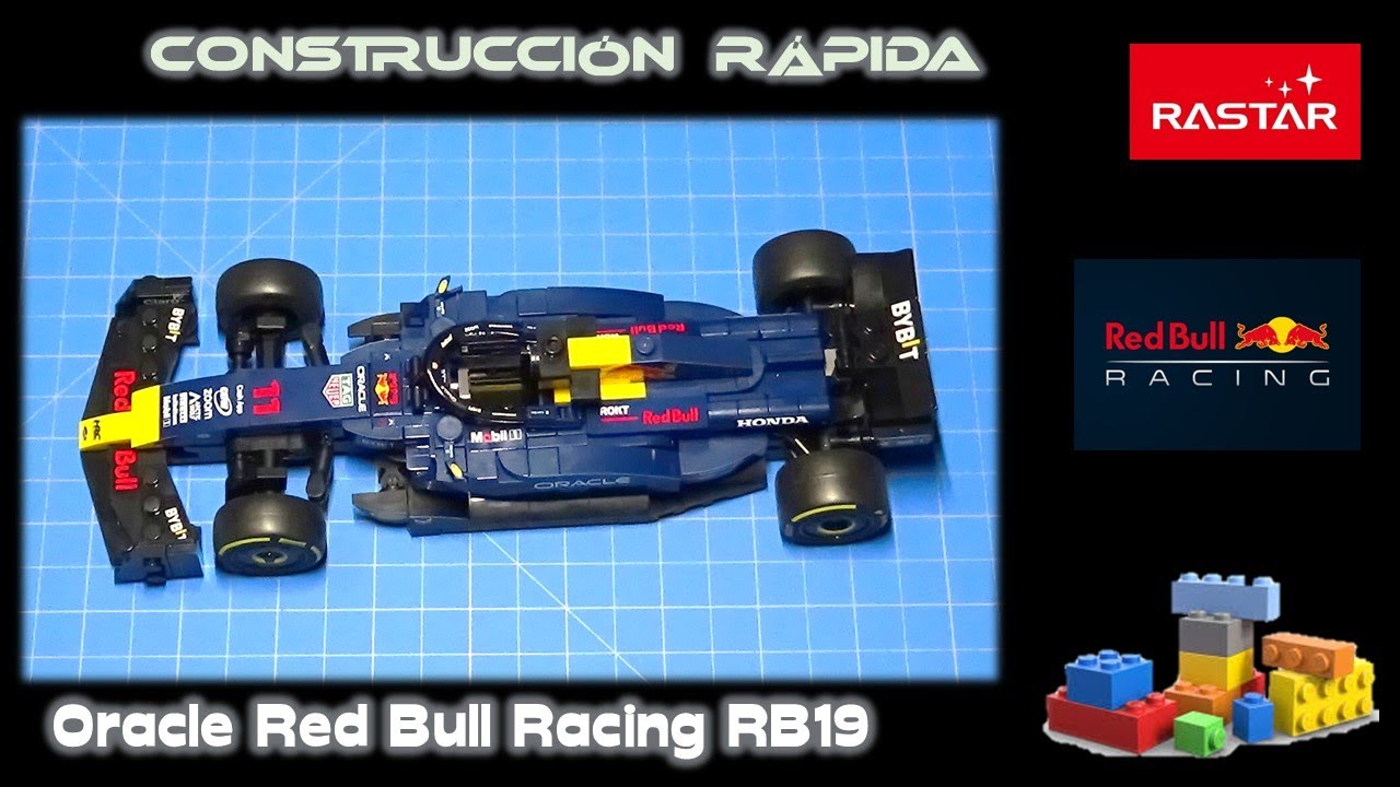 🧩 Rastar - F1 Oracle Red Bull Racing RB19 Formula 1 car | Construcci&oacute;n r&aacute;pida 92500 - Checo Perez
