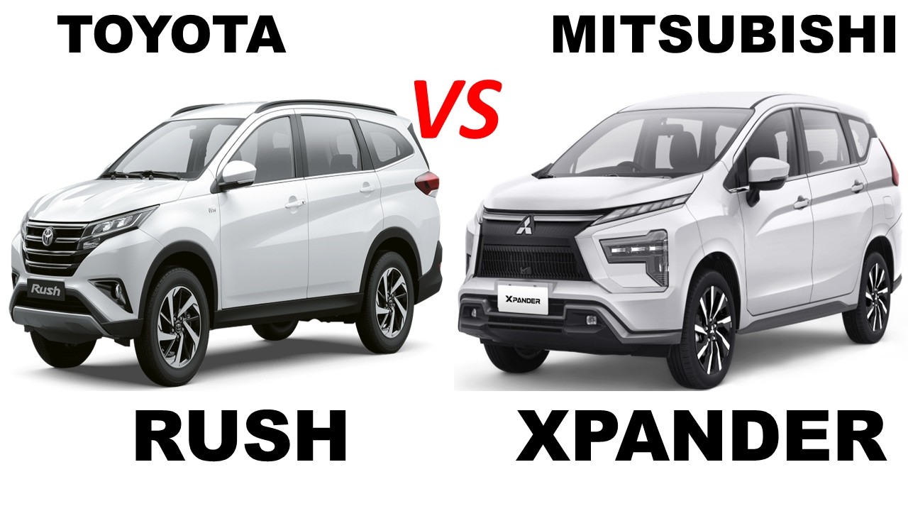Toyota Rush vs Mitsubishi Xpander | Full Specs Comparison 2026