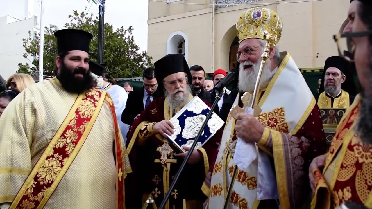 Μητροπολίτης Αθηναγόρας για αποκατάσταση Ιερού Ναού Αγίου Βλασίου