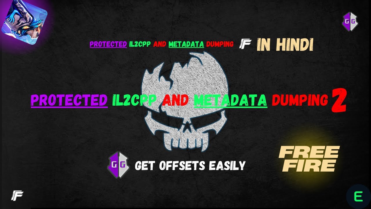 How to dump Protected il2cpp and Metadata (Free Fire) | Tutorial In Hindi 😈