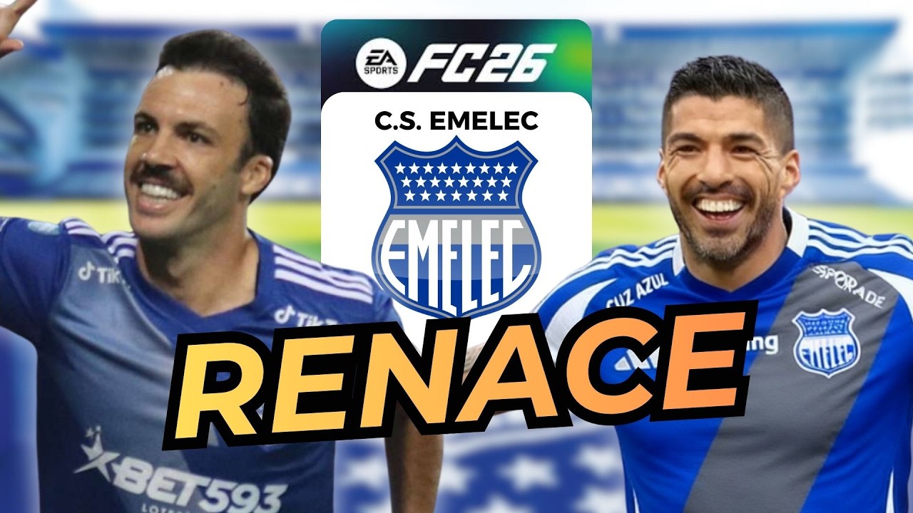 Simulé la TEMPORADA 2026 de Emelec con nuevo presidente… PASÓ ESTO | FC26 MODO CARRERA