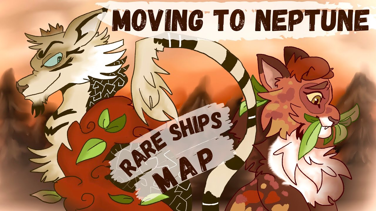 MOVING TO NEPTUNE - COMPLETE Rare Ships Warriors MAP