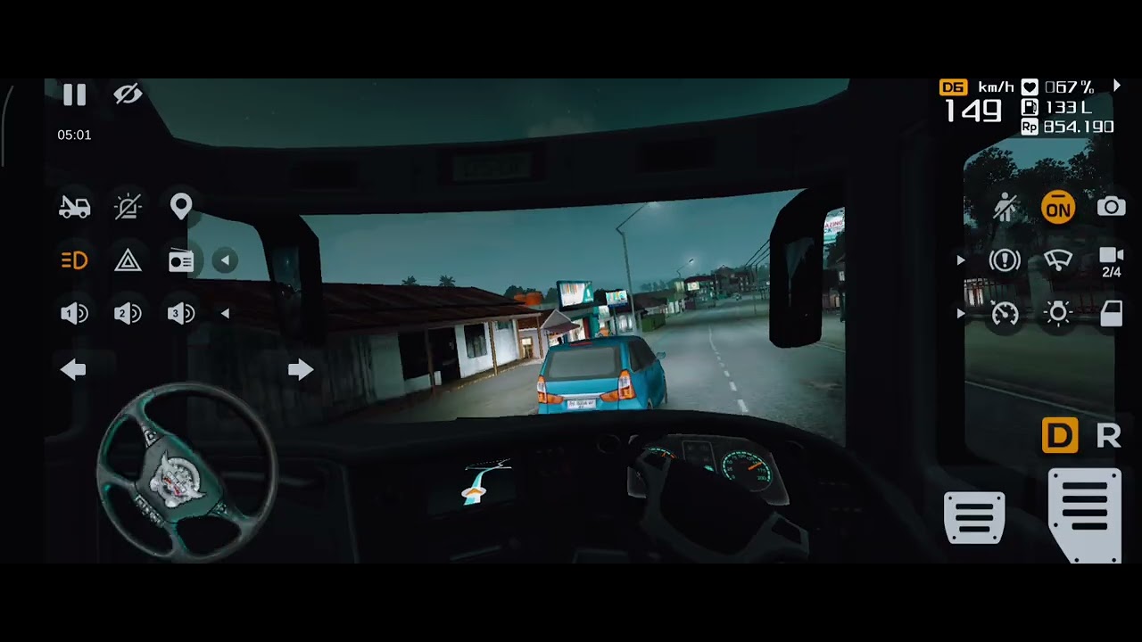 Part-9 ( bus simulator Indonesia 🇮🇩) 