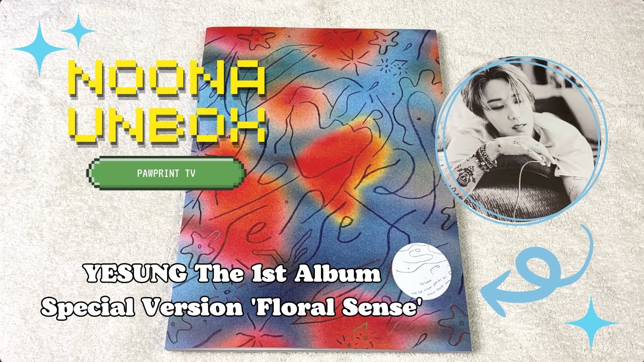 [UNBOXING] YESUNG The 1st Album Special ver. 'Floral Sense' | Pawprint TV