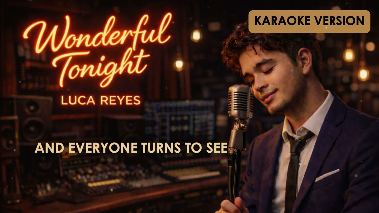 Wonderful Tonight – Karaoke Version | Timeless Vibes