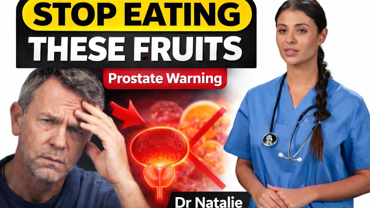 Stop Eating These 3 Fruits If You Have Prostate Problems | Dr Natalie