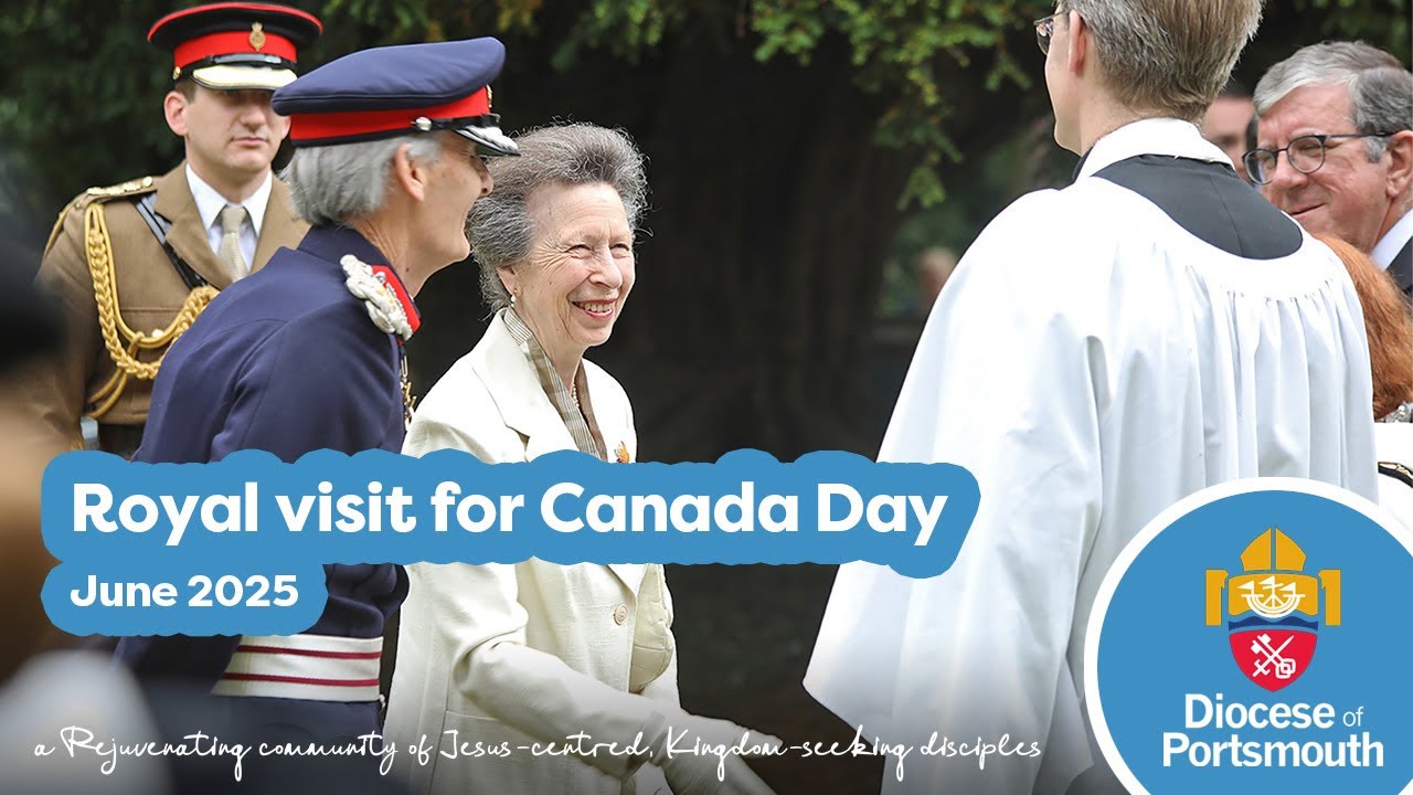 HRH the Princess Royal visits Bramshott and Liphook for Canada Day