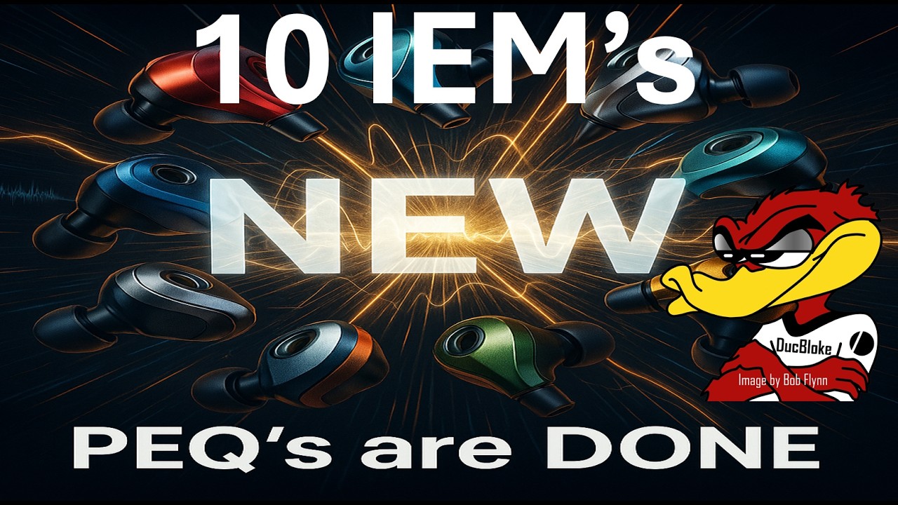 10 IEM's arrived all within 1 week. Now I'm scrambling to catch up! Reviews coming shortly.