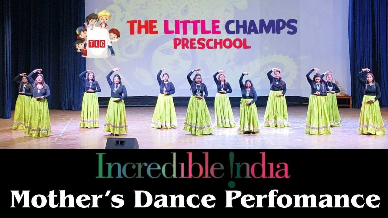 Mother's Dance Performance on Incredible India | Annual Function Celebrations | The Little Champs