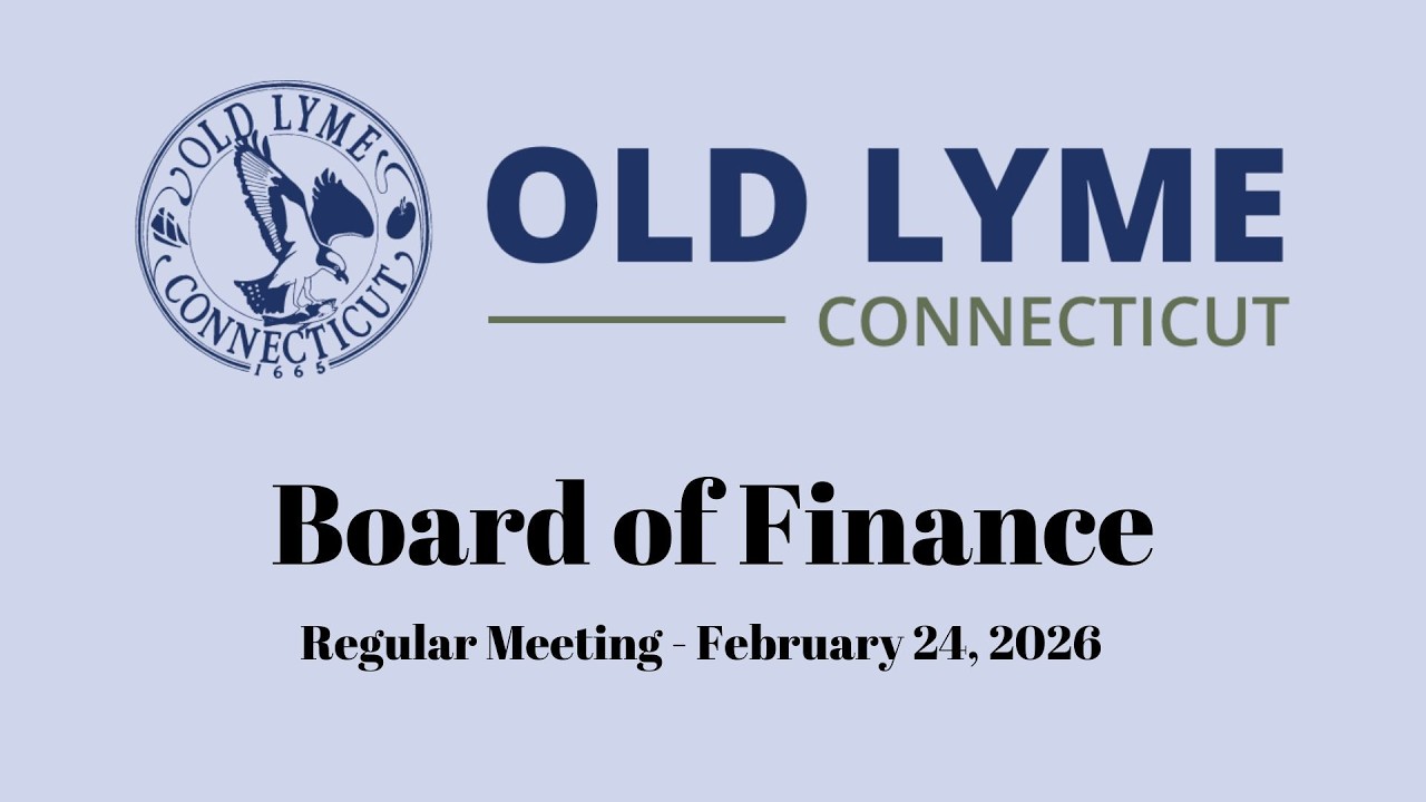 Board of Finance Regular Meeting 2/24/26
