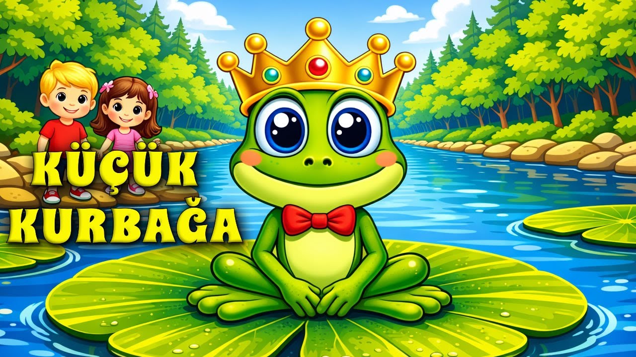 Küçük Kurbağa🐸 Ku Vak Vak Vak🐸🎶(YENİ) Yumuşlar Çocuk Şarkıları