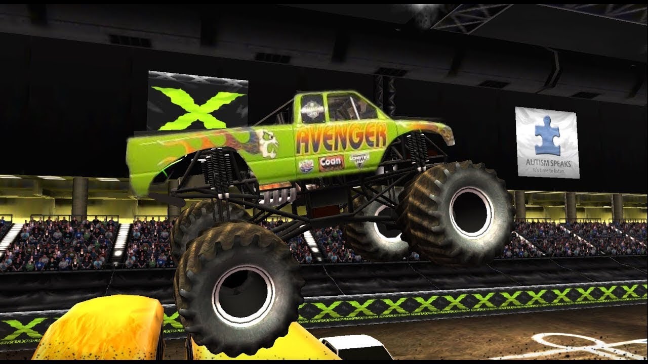 Monster truck destruction 6 truck freestyle
