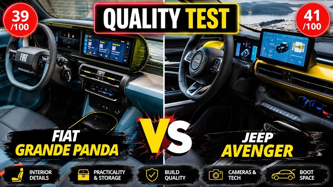 FIAT Grande Panda Vs Jeep Avenger (2026) | Every Difference You Need to Know!