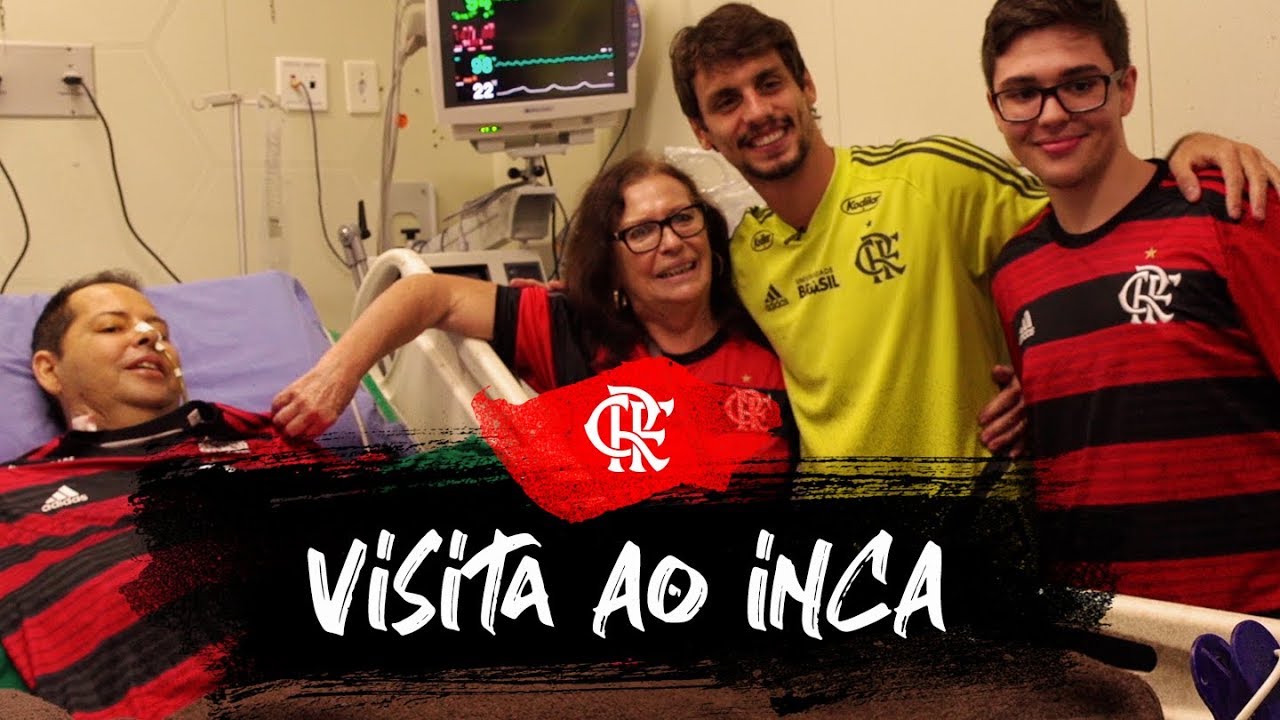 Especial - Rodrigo Caio visita o rubro-negro Rog&eacute;rio Imbroisi no Inca