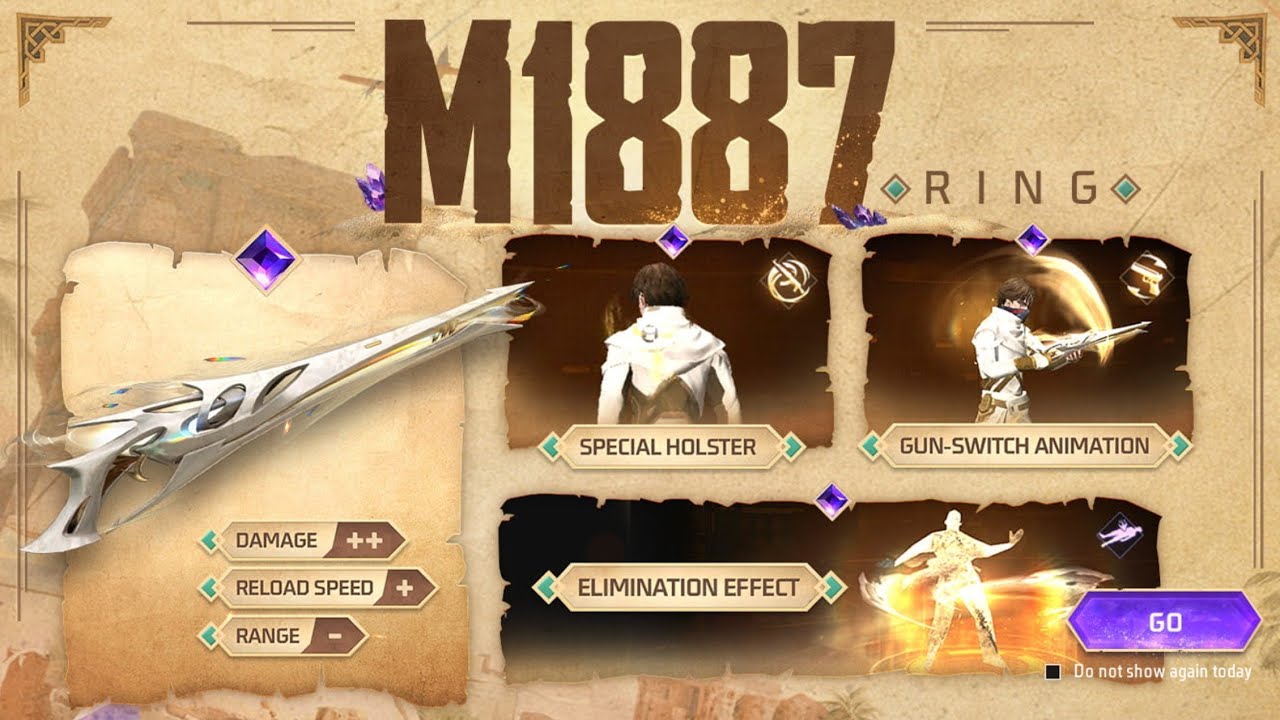 Ramadan special event #shortgun #m1887 😡 new shortgun #freefire