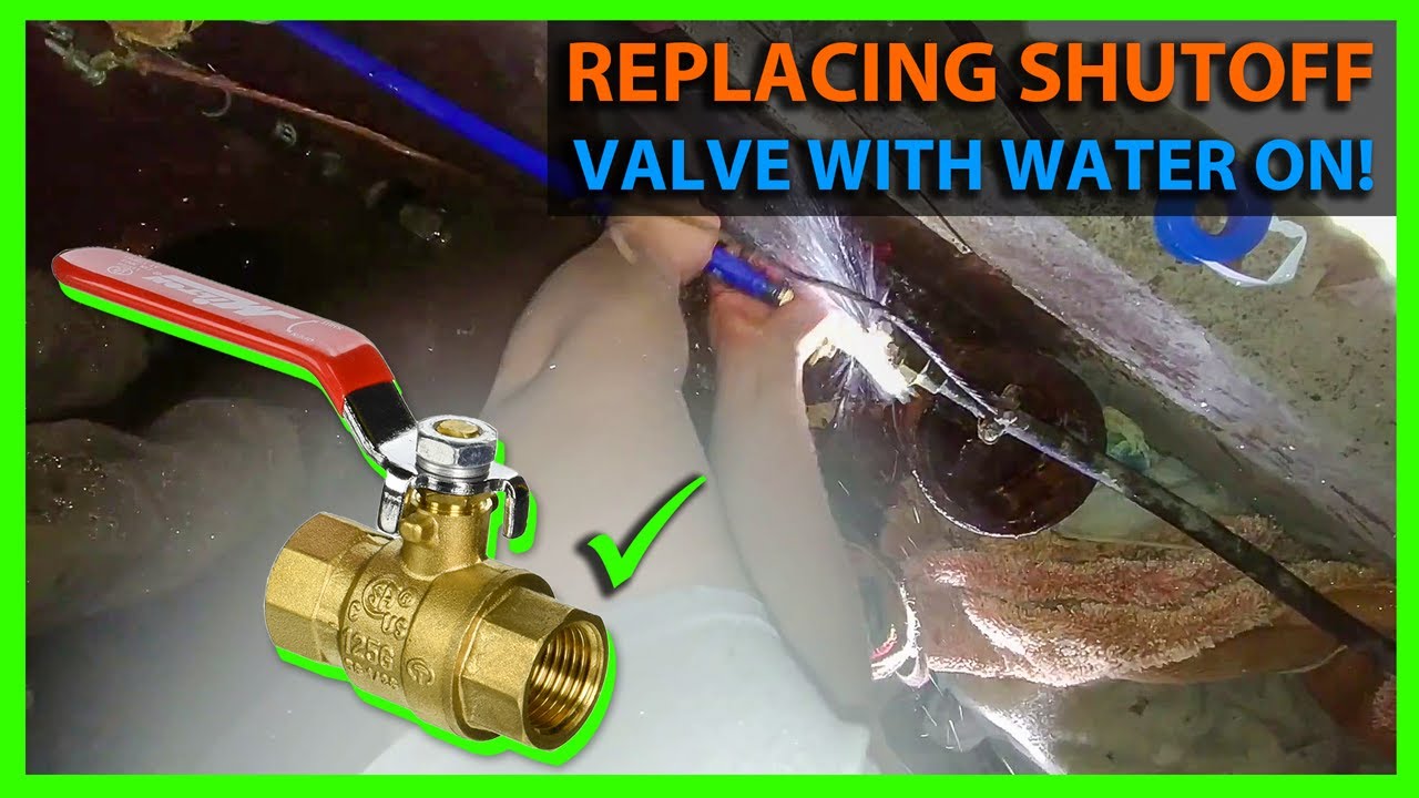 How To Change a Main Water Meter Shutoff Valve LIVE!