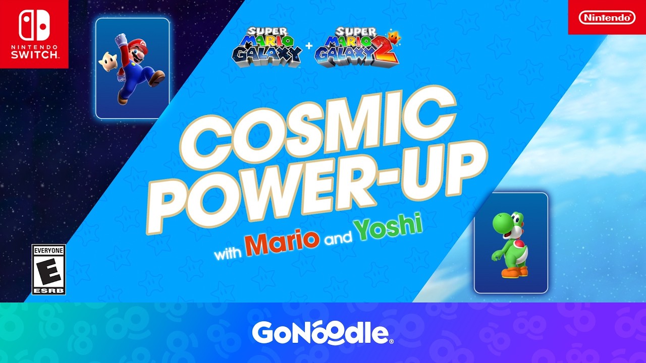 Cosmic Power-Up with Mario and Yoshi