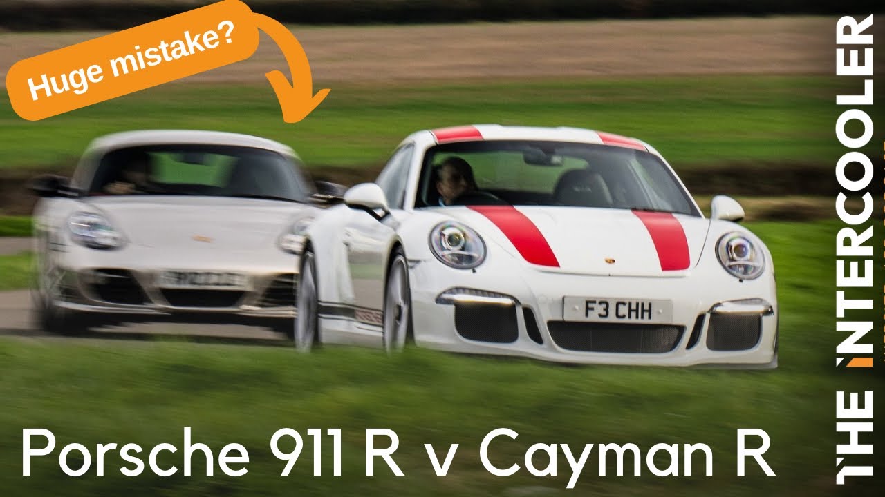 Королевская семья Porsche! Действительно ли 911 R стоит в ДЕСЯТЬ РАЗ дороже Cayman R?