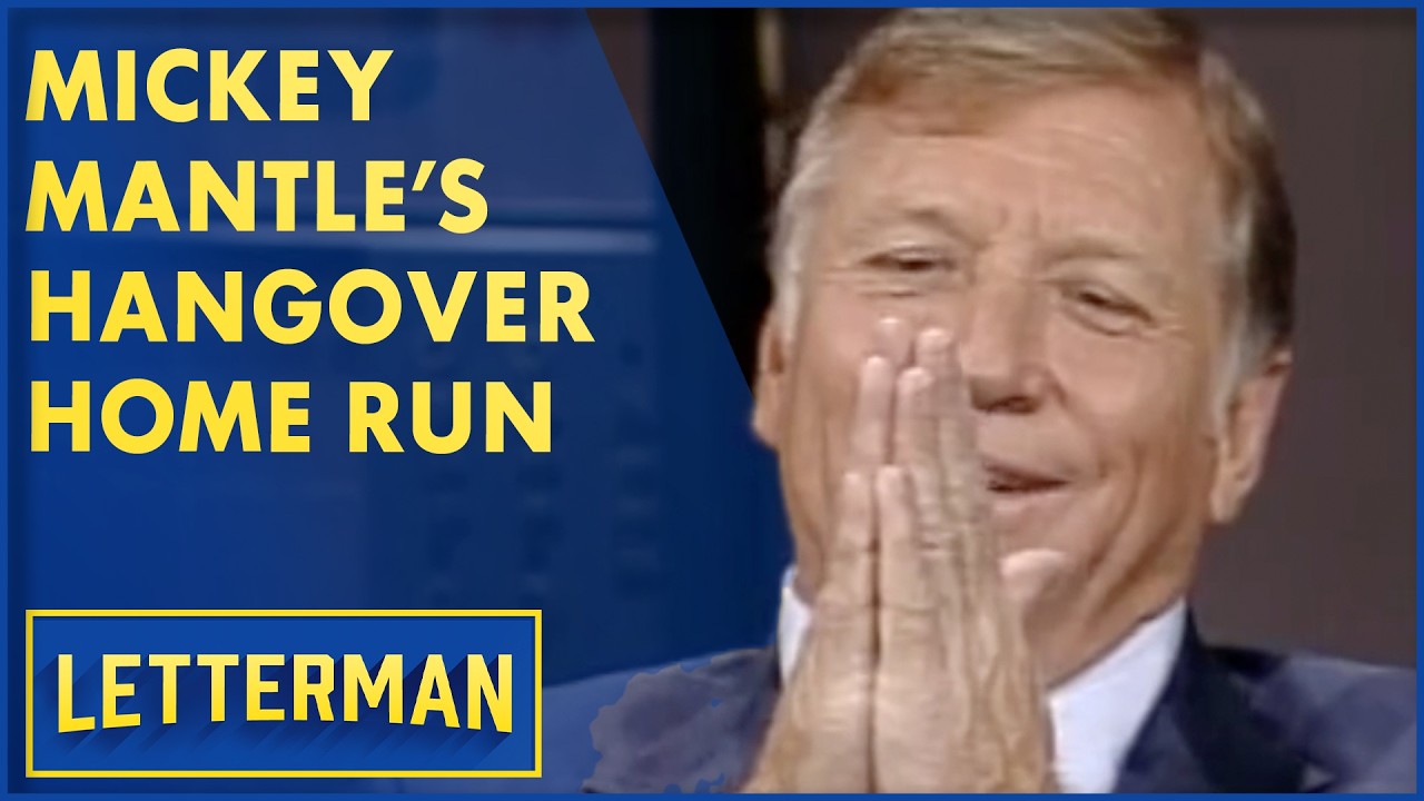 Mickey Mantle's Hangover Home Run | David Letterman