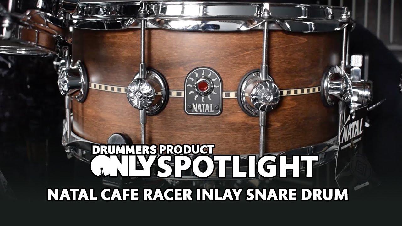 Product Spotlight! - Natal Cafe Racer 14x6.5in Inlay Snare Drum