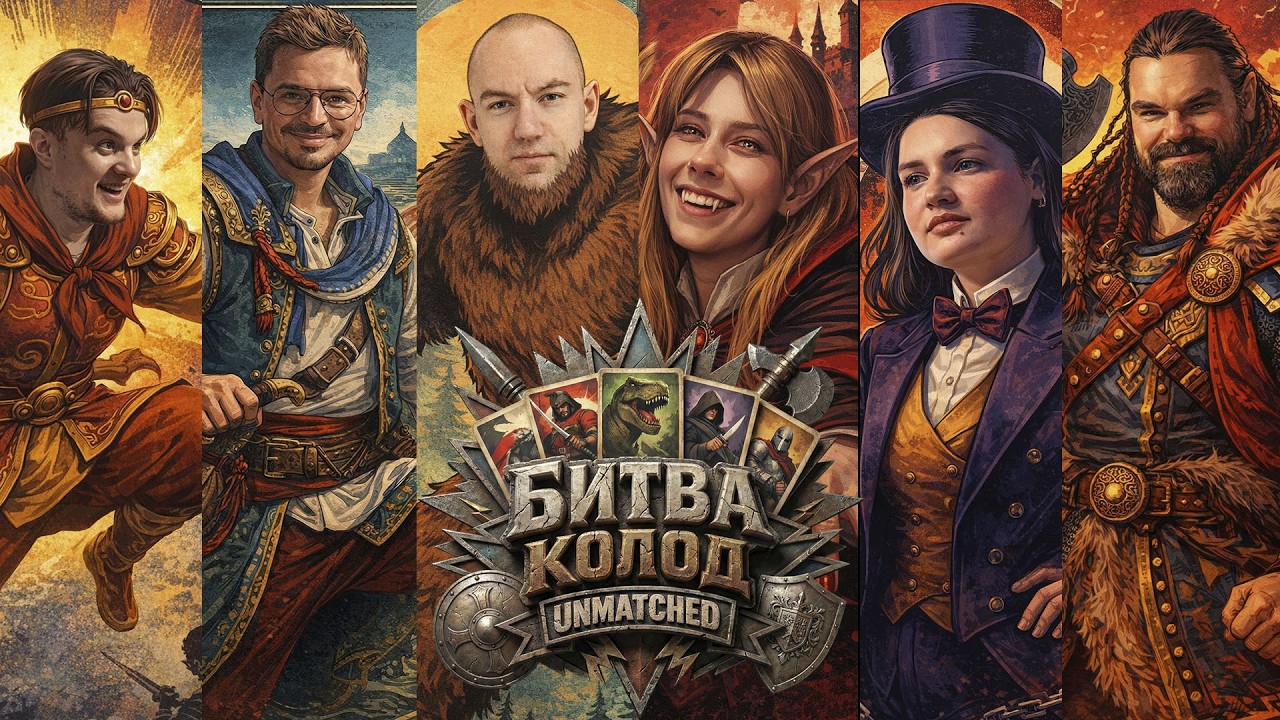 ТУРНИР Unmatched: Битва колод