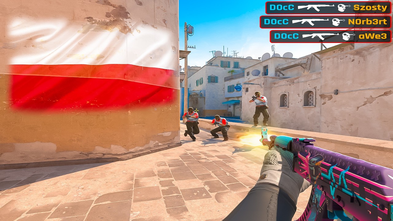 GRALIŚMY PRZECIWKO POLSKIEMU 5-STACKOWI NA FACEIT...