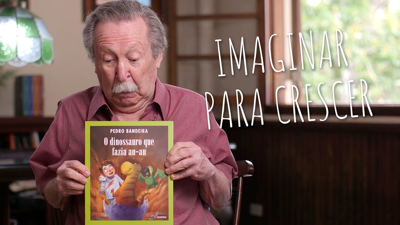 O QUE INSPIROU PEDRO BANDEIRA A ESCREVER SEU LIVRO ‘O DINOSSAURO QUE FAZIA AU-AU’