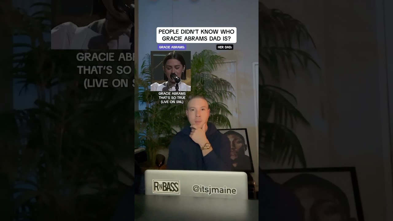 People Don&rsquo;t Know Who Gracie Abrams Dad Is? #shorts #gracieabrams