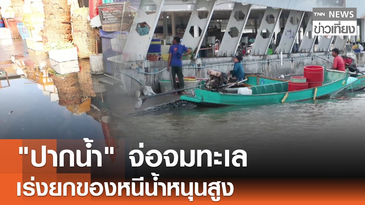 "ปากน้ำ" จ่อจมทะเลเร่งยกของหนีน้ำหนุนสูง - เตือน 6 จ.เฝ้าระวังน้ำทะเลหนุน | TNN ข่าวเที่ยง | 18-1-69