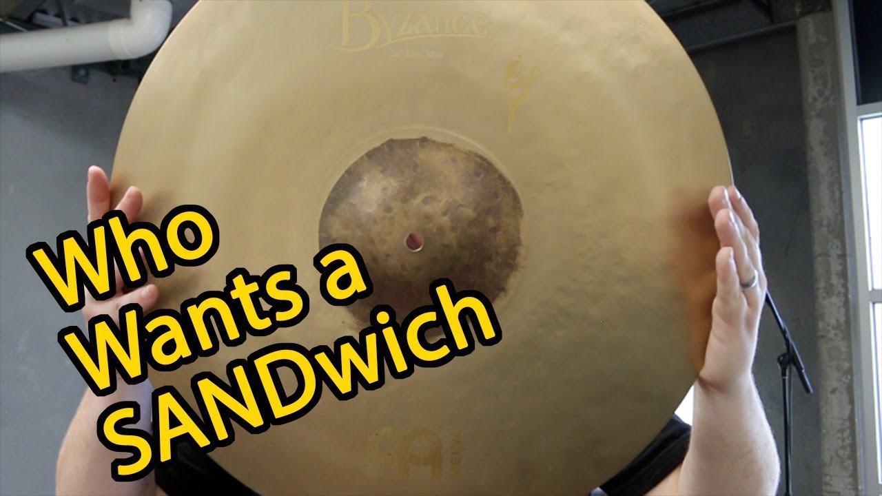 Benny Greb's Meinl Byzance Sand Series.