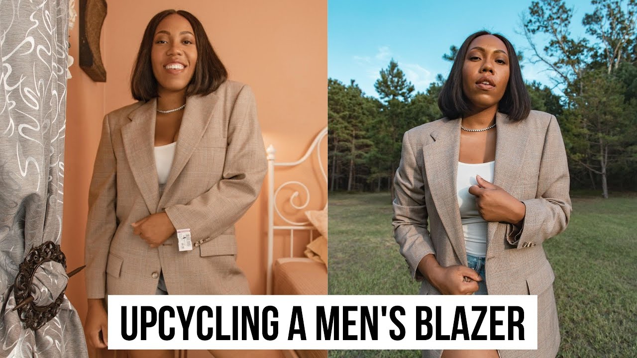 HOW TO: Tailor a Men's Blazer For Women