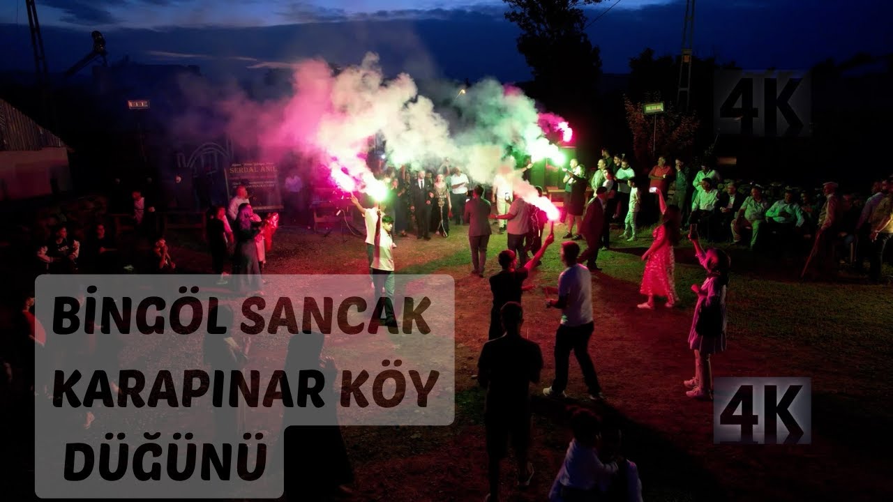 Bingöl Sancak Karapınar Köyü Kardelen & Doğan'ın Kına Gecesi  #dugun #halay #govend #kırdüğünleri